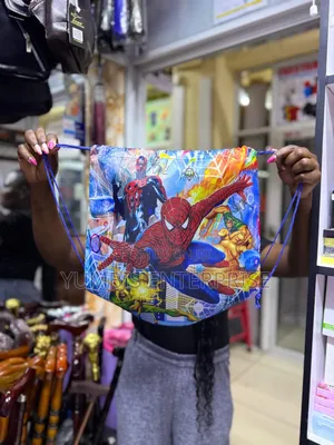 Boys Blue Spider Man Swim (Swimming Bags