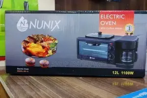 Coffee Maker! Nunix 3 in 1 Breakfast Maker; Toaster,Oven,