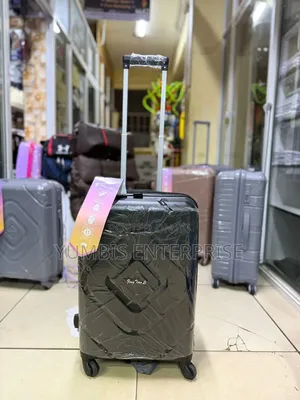 Black' Quality Rubber Small Suitcase for Only