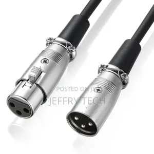 XLR Male to XLR Female Microphone Cable, for Con Microphones