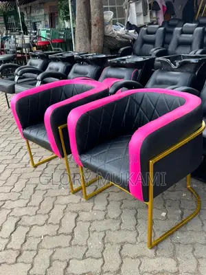 Pink Black Styling Chair