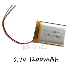 3.7v, 600 Mah Lipo Battery