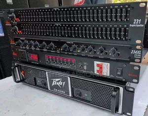New Peavey Cs4000 + Graphics Equalizer + Crossover + Power Seque