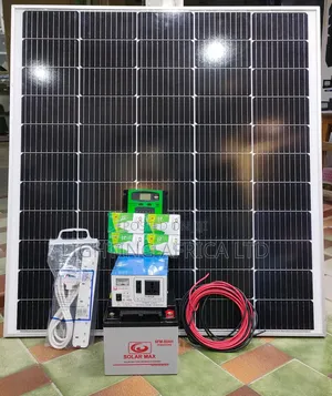 New 120w Solar + 80ah Battery + 200w Inverter + 10a Controller