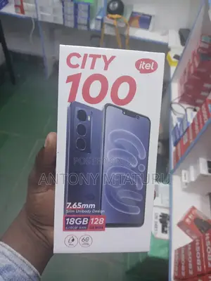 New Itel City 100 128 GB Black