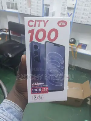 New Itel City 100 128 GB Black