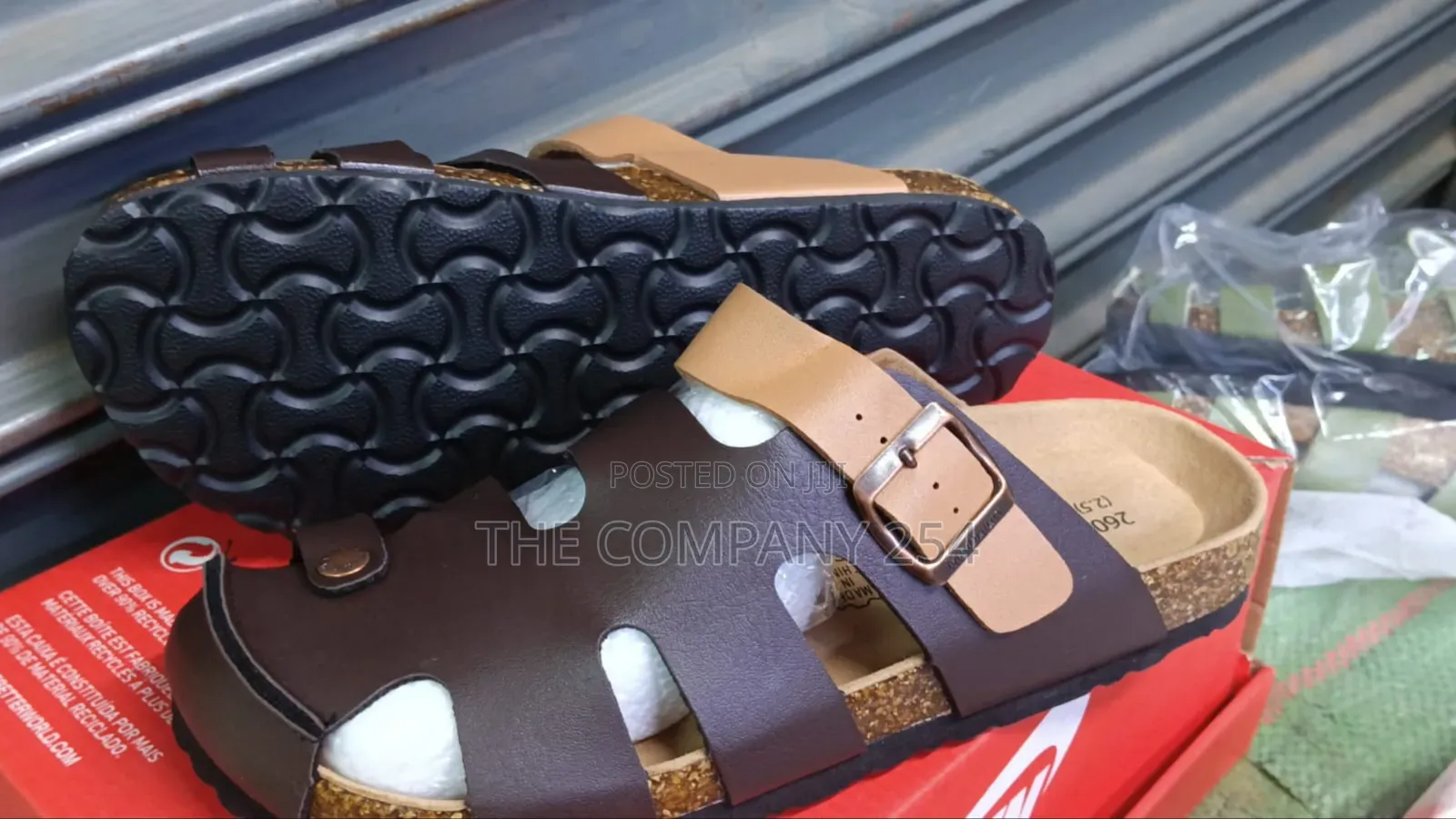 Quality Leather Unisex Casual Cock Sandals Shoe Available