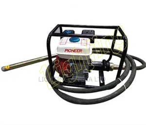 Pioneer Japan Commercial Lock Type Petrol Vibrator Complete