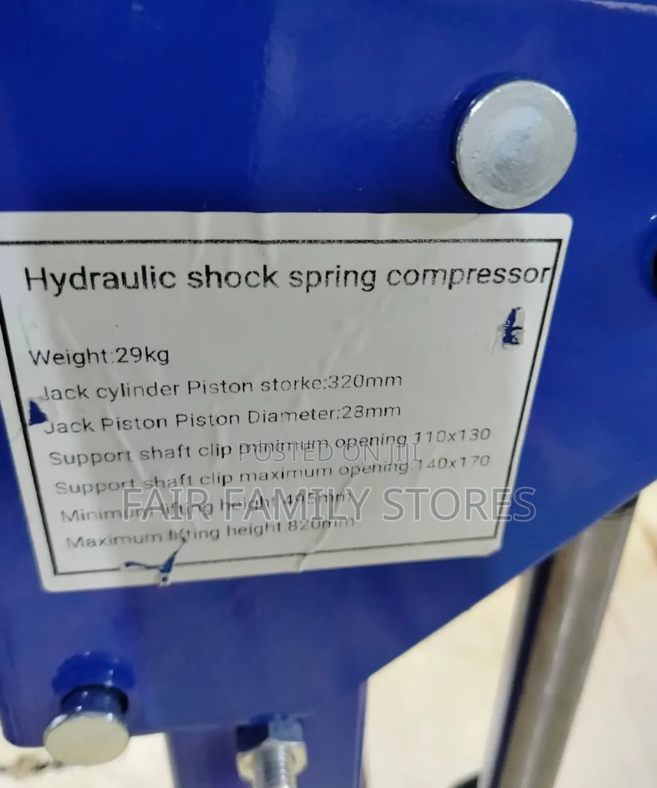 Hidroulic Shock Spring Compressor