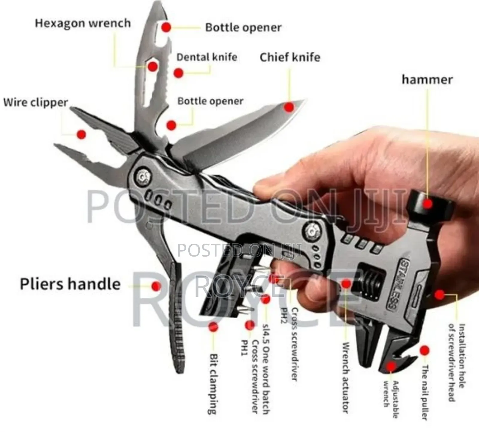16 in 1 Multifunctional Mini Tool