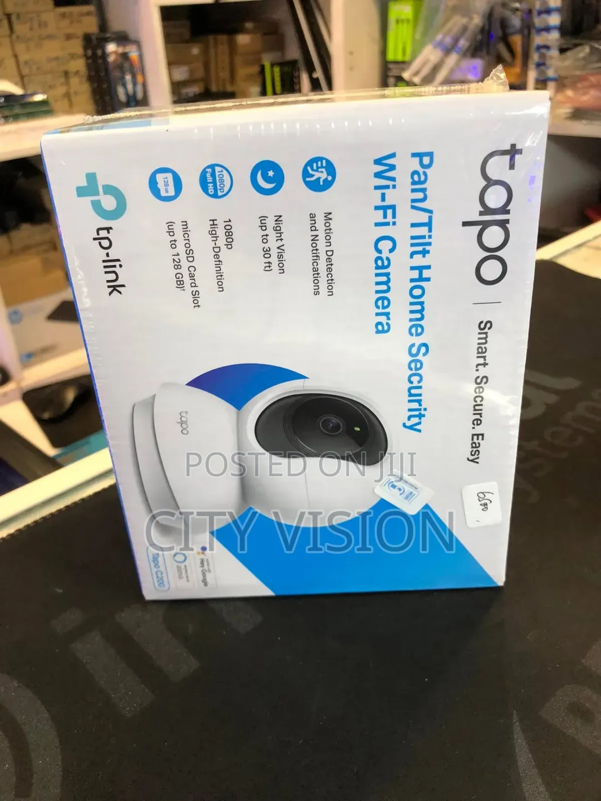 Tp-Link Tapo 200 Pan/Tilt Home Security Wi-Fi Camera Tap0