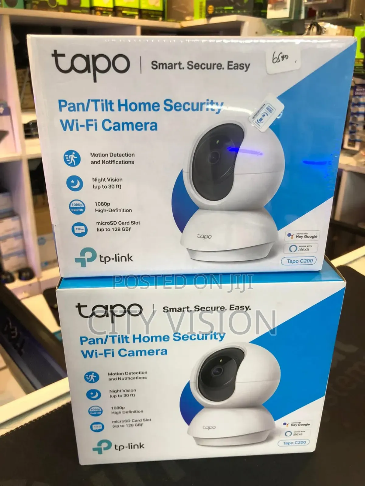 Tl-Tapo C200 Tplink Security Cam Pan/Tilt Home Sec Camera