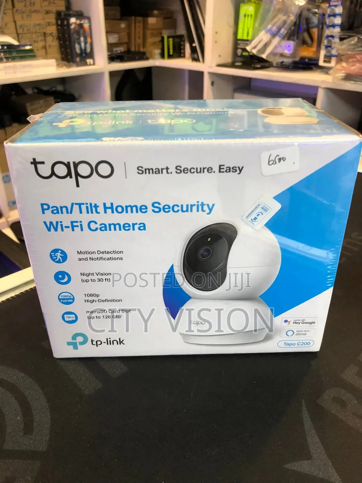 Tl-Tapo C200 Tplink Security Cam Pan/Tilt Home Sec Camera