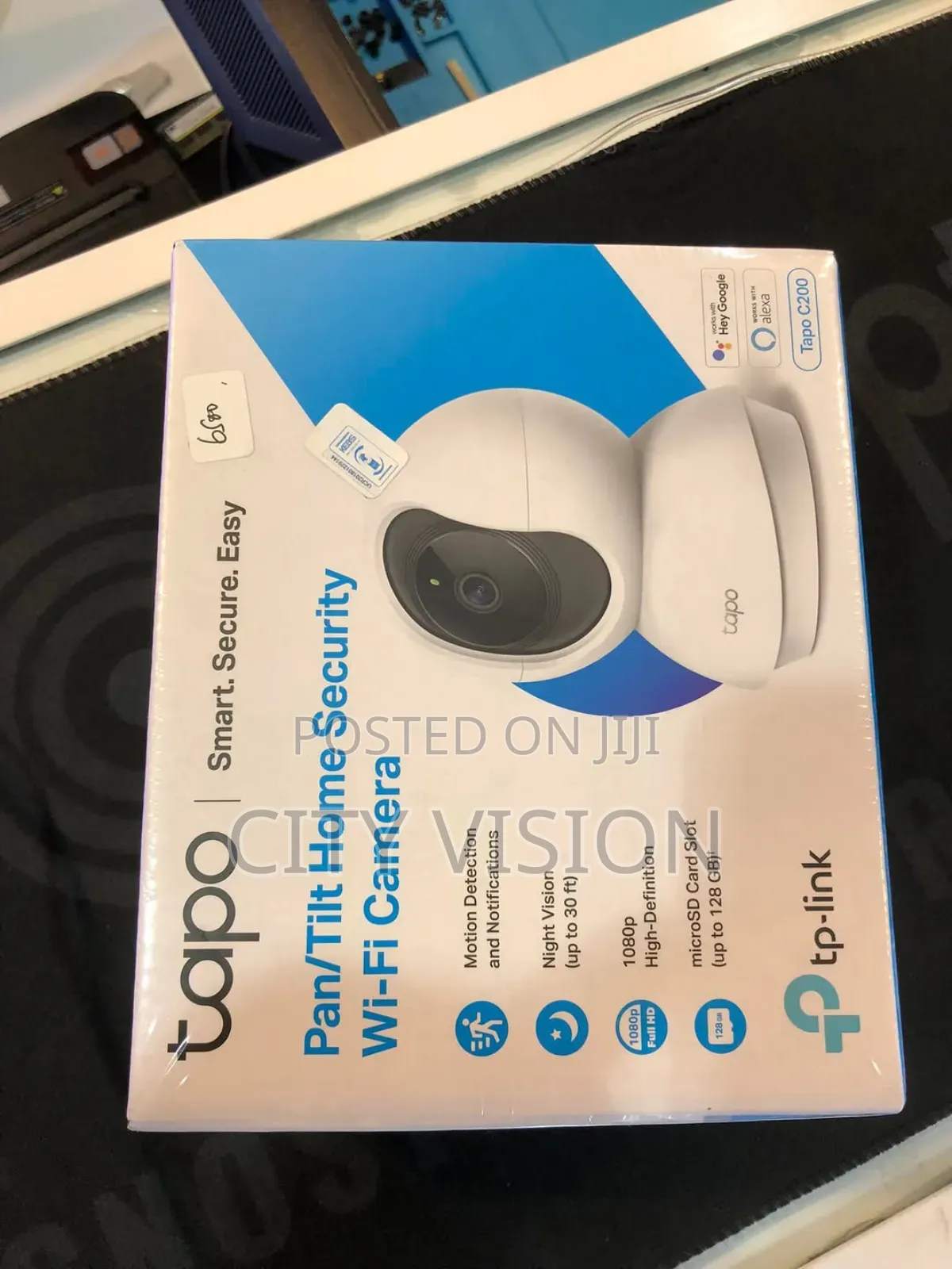 Tp-Link Pan / Tilt Home Security Wifi Camera (Tapo C200)