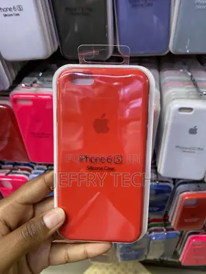 Guagua iPhone 6s Liquid Silicone Soft Rubber Case-Hot Pink