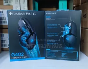 Logitech Hyprison Fury Gaming Mouse, Logitech 402ultra Fast