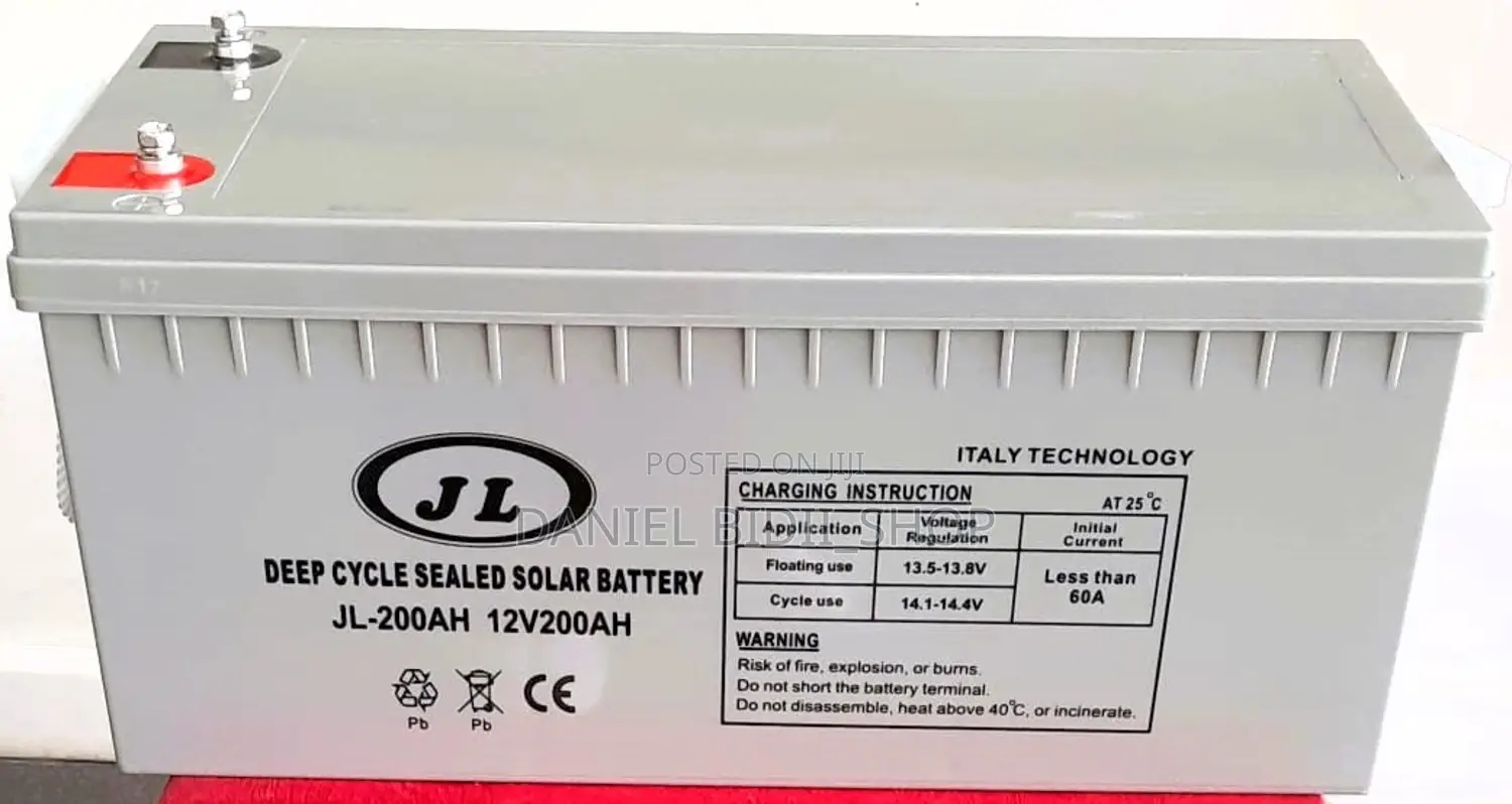 Jl - 200ah Deep Cycle Solar Battery 200 Amps