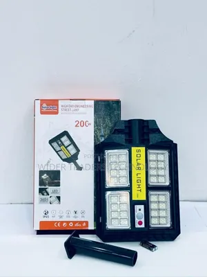 Jsot 200w Solar Street Light With Pole – Dusk To Dawn