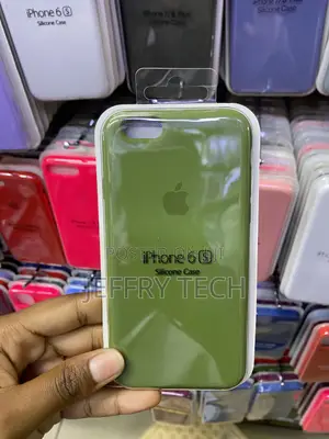 Pikkme Liquid Silicone Case for iPhone 6s Gel Rubber -Green