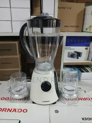 Tornado 1.5litres 3 in 1 Blender (Tb-600/2- Black)