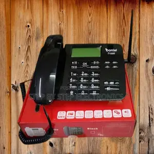 Plug and Play Bontel T1000 Dual Sim Landline Desktop Phone
