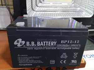Bb Battery Bp12-12 Rechargeable 12ah 12volts