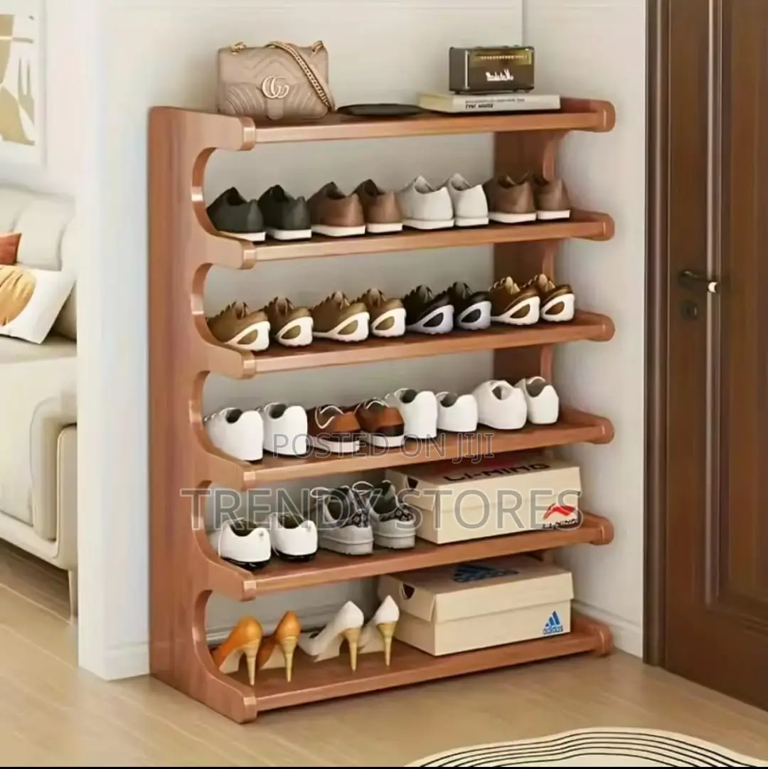 6 Layer Bamboo Shoe Rack