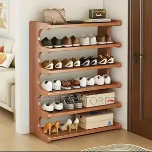 6 Layer Bamboo Shoe Rack