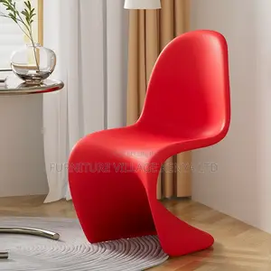 Dining Chair:Office Trendy Plastic Reception Visitor Seating
