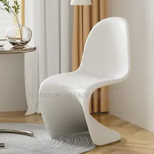 Dining Chair:Office Trendy Plastic Reception Visitor Seating