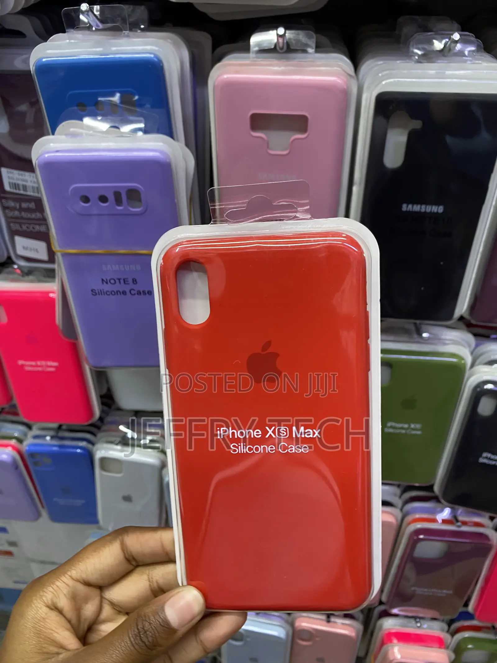 Oretech for iPhone Xs Max Liquid Silicone Case-0range