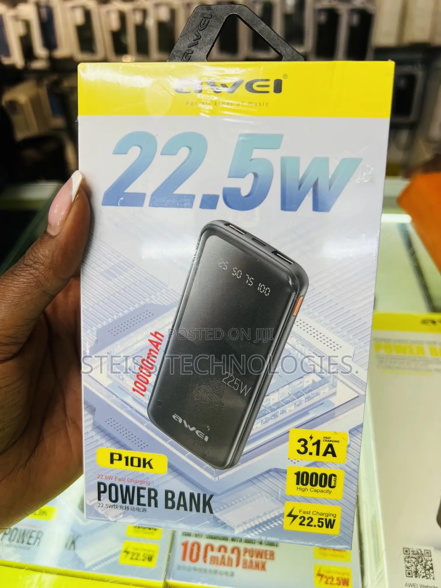 Awei 10000mah Powerbank.