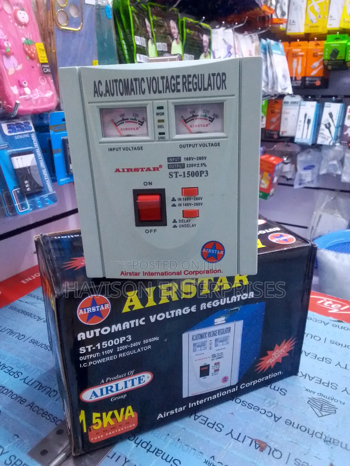 1.5kva Automatic Voltage Regulator