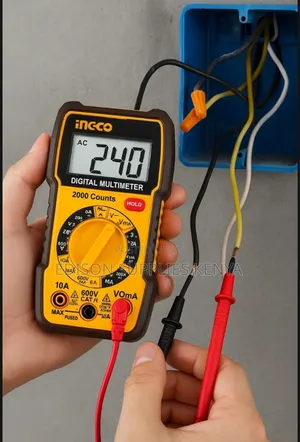 Digital Multimeter Ingco 600v 2000 Counts Dm360011