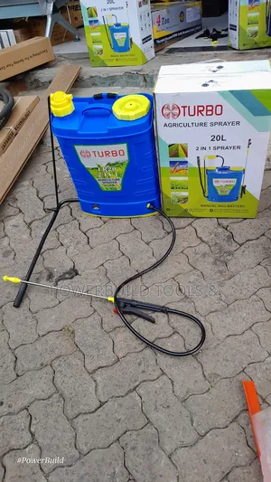 Turbo 2 in 1 Knapsack Sprayer Battery/Manual
