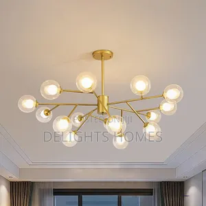 Modern Minimalist Glass Bubble Pendant Light