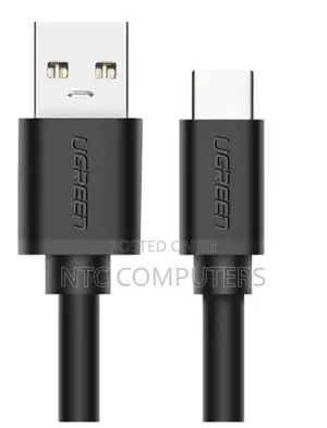Ugreen Usb 3.0 a Male to Type C Male Cable Nickel
