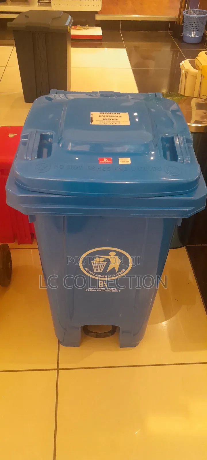 100ltrs Blue Waste Bins