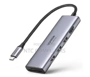 Ugreen 6 in 1 Multifunction Adapter, Usb-C to Hdmi + Usb