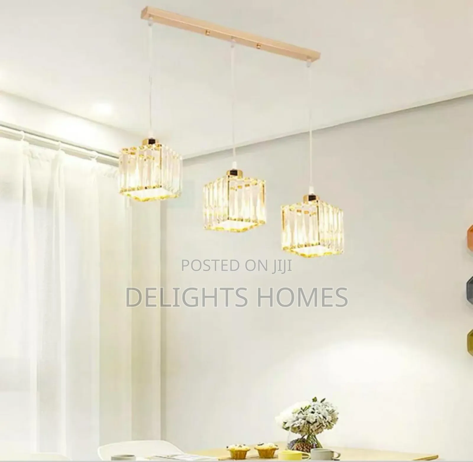 Nordic 3 in 1 Ceiling Crystal Chanderlier