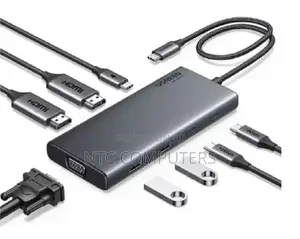 Ugreen 8 in 1 Multifunction Adapter, Usb-C to Usb3.2