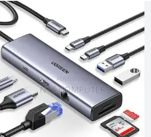 Ugreen 9-in-1 Usb-C Multifunction Adapter, Usb-C to Usb3.0