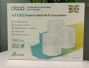Tp-Link Deco X20 Ax1800 Wifi 6 System 3-Pac