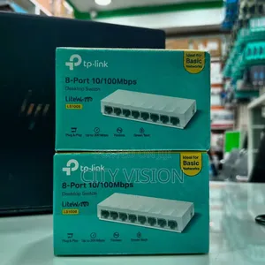 Tp-Link 8-Port 10/100mbps Desktop Switch - Tl-Ls1008