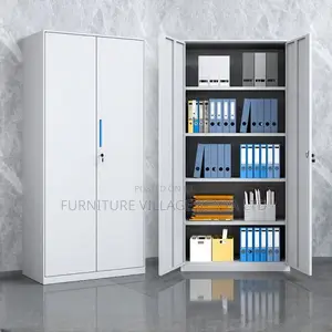 Cabinets: Dual-Color 2-Door Metal File Organizer for Office