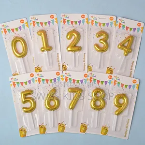 Birthday Cake Numbers Candles/ Birthday Cake Candles