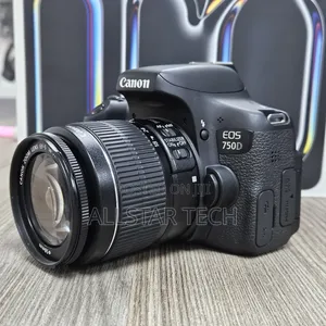 Canon 750dwith Kit Lens 18-55mm