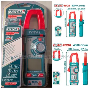 Ac Dc Clamp Meter Total 400amps Dc/Ac Clamp Meter 600v