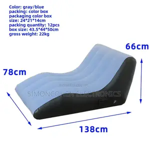 Ergonomic Inflatable Lounge Chair