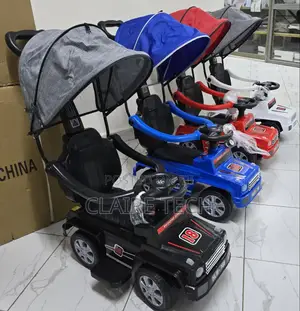 Push Ride Ons 
Melodies and Lights 
Canopy